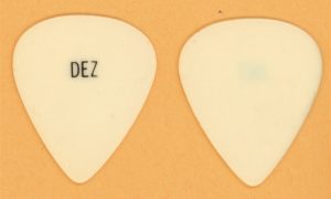 Dez Dickerson guitar pick Prince 1981 Controversy Tour vintage