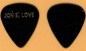Love Hate Jon Love Vintage Guitar Pick - 1990 Blackout in the Red Room Tour