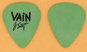 Vain J. Scott Vintage Guitar Pick - 1989 No Respect Tour