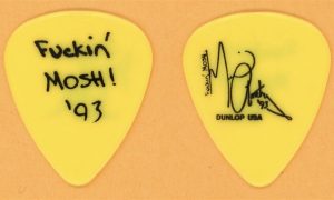 1993 Van Halen tour guitar pick used by Michael Anthony Right Here Right Now era collectible