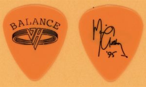 Michael Anthony Van Halen vintage bass guitar pick from 1995 Balance tour