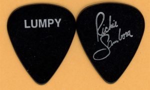 Bon Jovi Richie Sambora "Lumpy" Vintage Guitar Pick - 2000 Crush Tour