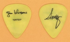 Gin Blossoms Scotty Johnson Vintage Guitar Pick - 1996 Congrats I'm Sorry Tour