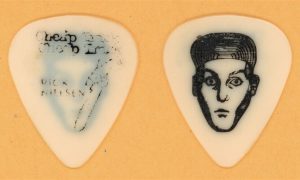 Rick Nielsen stage-used guitar pick – Cheap Trick 1982 One on One Tour collectible