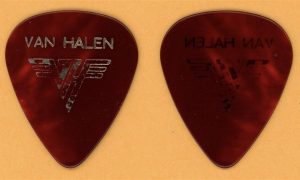 Eddie Van Halen stage used guitar pick 1981 Fair Warning tour