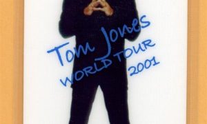 Tom Jones 2001 Reload Tour AAA Laminated Backstage Pass