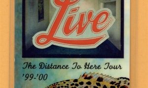 +Live+ 1999 The Distance to Here Tour All Access laminated backstage pass