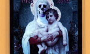 Danzig 2008 Blackest of the Black tour support laminated backstage pass