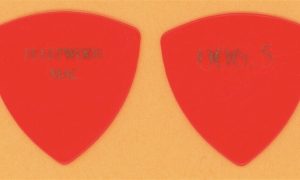 John McVie stage used vintage guitar pick Fleetwood Mac 1993 US Tour