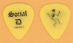 Social Distortion Jonny Wickersham Vintage Guitar Pick - 2004 Tour - Stage Used