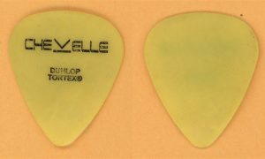 Chevelle Vintage Guitar Pick - 2003 Wonder What's Next Tour - Stage Used