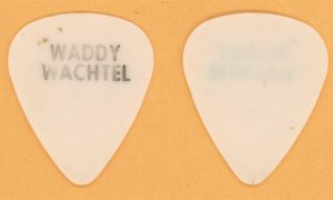 Rolling Stones Waddy Wachtel 1994 Voodoo Tour stage used vintage guitar pick authentic collectible