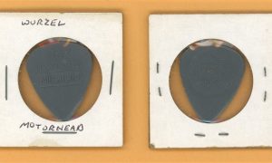 Motorhead Wurzel Vintage Tour Guitar Pick - Stage Used