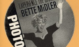 Bette Midler 1993 Experience the Divine PHOTO Backstage Credential