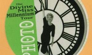 Bette Midler 1999 Divine Millennium PHOTO Backstage Credential
