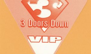 3 Doors Down 2000 Tour VIP Backstage Pass Vintage