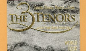3 Tenors 1998 Luciano Pavarotti Concert Tour ORGANIZATION Backstage Pass