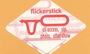Flickerstick 1997 Chloroform the One You Love Concert Tour Backstage Pass