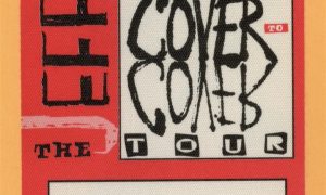 Jeff Healey Band 1995 Cover To Cover Concert Tour Backstage Pass