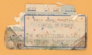 Circus of Power @ The New Ritz Ticket Stub - 1989 Debut Tour