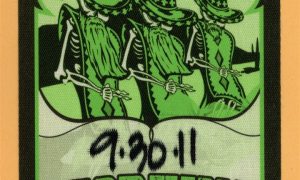 Vintage ZZ Top 2011 Rebels and Bandoleros all access backstage credential