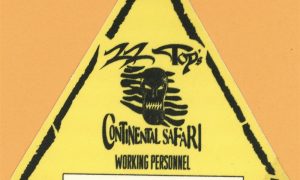 ZZ Top 1996 Continental Safari Tour working backstage pass small print collectible pass