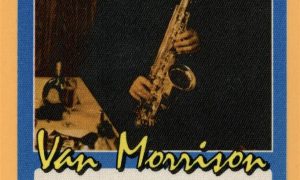 Van Morrison 1995 Days Like This Concert Tour Photo Backstage Pass