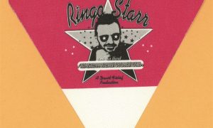 Ringo Starr 1995 All-Starr Band After Show backstage laminate concert collectible