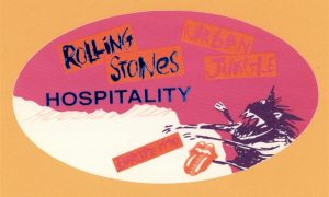 Rolling Stones 1990 Urban Jungle Concert Tour Hospitality backstage pass collectible