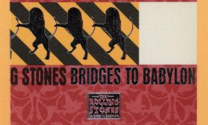 Rolling Stones 1997 Bridges to Babylon Concert Tour VIP backstage pass authentic