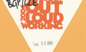 Tim McGraw 2004 Out Loud Concert Tour Special Working Backstage Pass
