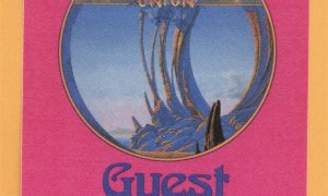 Yes 1991 Union Concert Tour Guest Backstage Pass