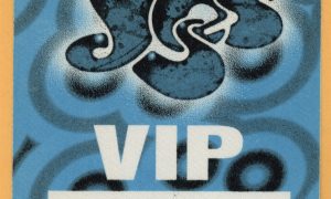 Yes 1997 Open Up Your Eyes Concert Tour VIP Backstage Pass