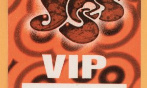 Yes 1997 Open Up Your Eyes Concert Tour VIP Backstage Pass