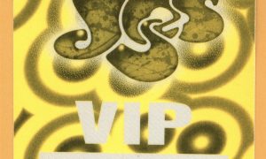 Yes 1997 Open Up Your Eyes Concert Tour VIP Backstage Pass