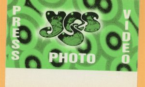 Yes 1997 Open Up Your Eyes Concert Tour Photo Backstage Pass