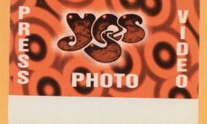 Yes 1997 Open Up Your Eyes Concert Tour Photo Backstage Pass