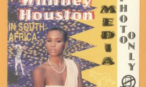 Whitney Houston 1994 The Bodyguard Concert Tour Media Backstage Pass