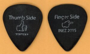 Alice in Chains Mike Inez Vintage Guitar Pick - 2015 US Tour - Stage Used