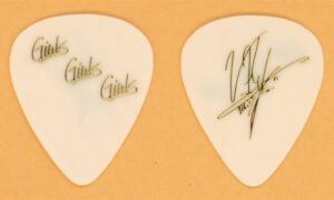 Motley Crue Vince Neil S'Crue Guitar Pick - 1987 Girls Girls Girls Tour