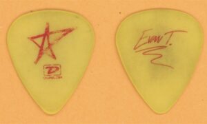 Avril Lavigne Vintage Tour Guitar Pick - Stage Used