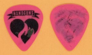 Handguns Vintage Tour Guitar Pick - Stage Used