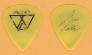 Welshly Arms Vintage Tour Guitar Pick - Stage Used