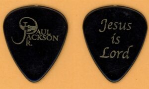 American Idol Paul Jackson Jr. Vintage Tour Guitar Pick