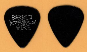 Barbed Wire Vintage Guitar Pick - 1986 The Age That Didn't Care Tour