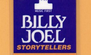 Billy Joel 1997 VH1 Storytellers Laminated Backstage Pass