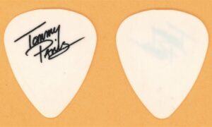 Britny Fox Tommy Paris Vintage Guitar Pick - 1988 US Tour - Misprint