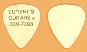 Jimmy Rusidoff Lord Tracy 1989 Deaf Gods Tour Vintage Guitar Pick