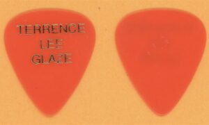 Pantera Terrence Lee Glaze Lord Tracy Vintage Tour Guitar Pick