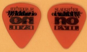 Slaughter Mark Slaughter Vintage Guitar Pick - 1995 Fear No Evil Tour